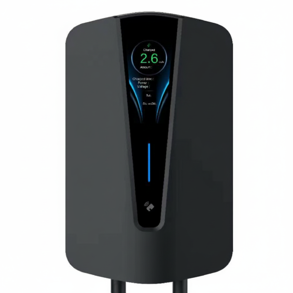 עמדת טעינה  22KW  מטר כבל 5 מסך תצוגה אחריות VIP